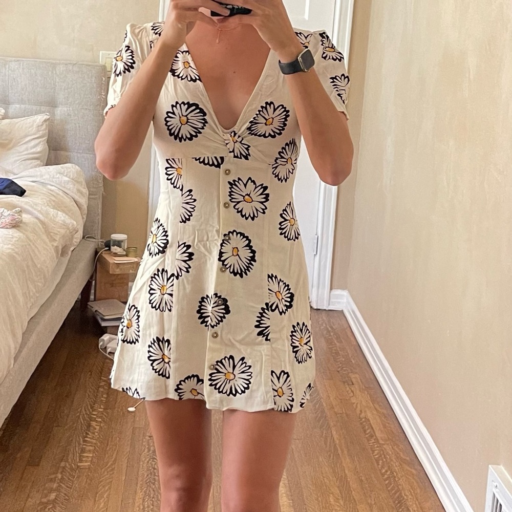 Urban outfitters florals dress size small